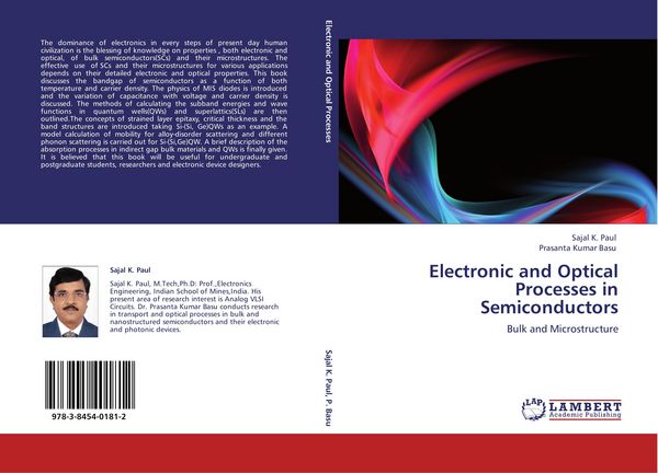 Produktbild: Electronic and Optical Processes in Semiconductors