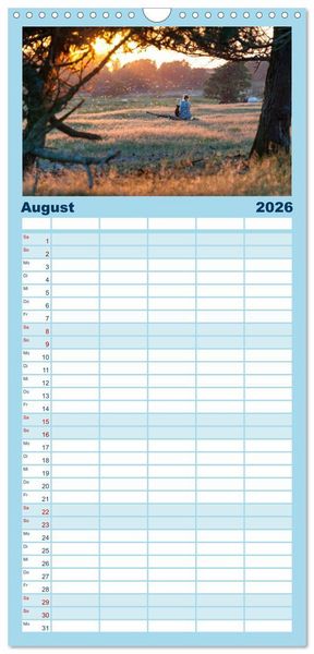Produktbild: Familienplaner 2026 - Magisches Nordland. Eine Reise in das Herz Skandinaviens mit 5 Spalten (Wandkalender, 21 x 45 cm) CALVENDO