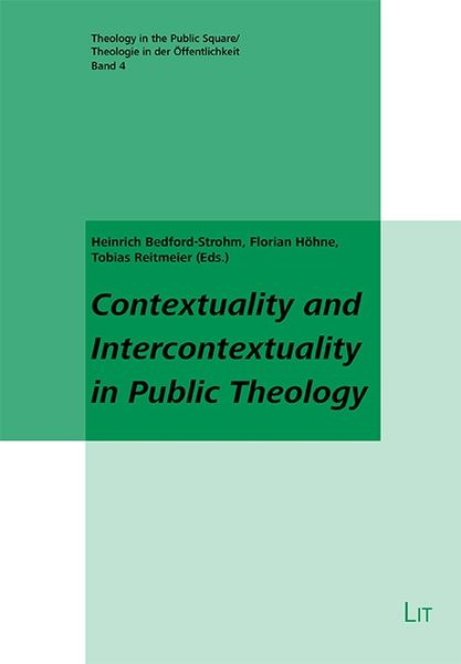 Produktbild: Contextuality and Intercontextuality in Public Theology