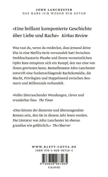 Produktbild: Das habe ich wegen dir getan