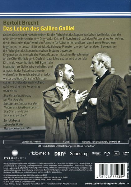 Produktbild: Das Leben des Galileo Galilei - DDR TV-Archiv