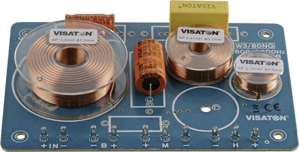 Visaton HW 3/80 NG - 8 Ohm 3-Wege Frequenzweiche 8Ω