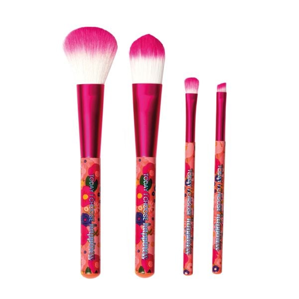 Produktbild: Legami Set mit 4 Schminkpinseln - Oh My Glow! - Flowers