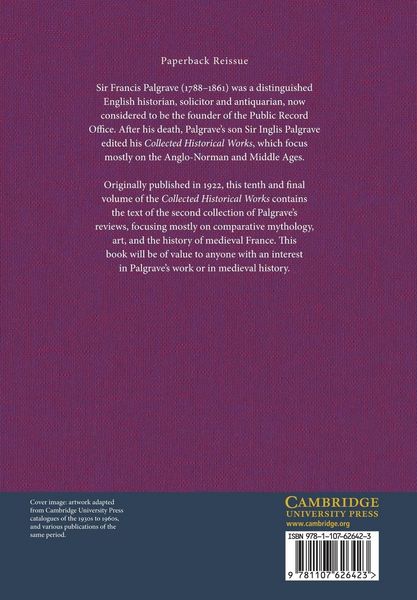 Produktbild: The Collected Historical Works of Sir Francis Palgrave, K.H