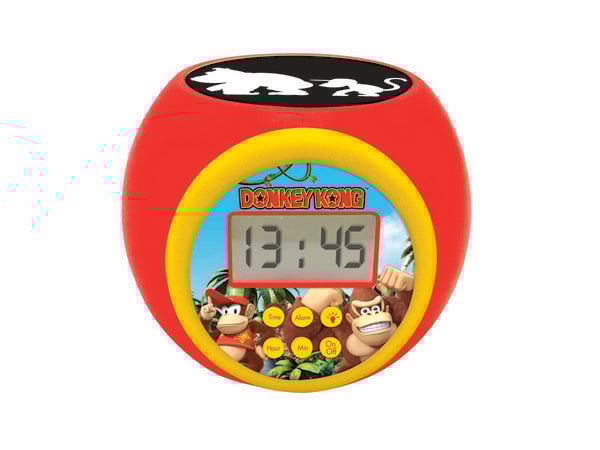 Donkey Kong Projektor Wecker