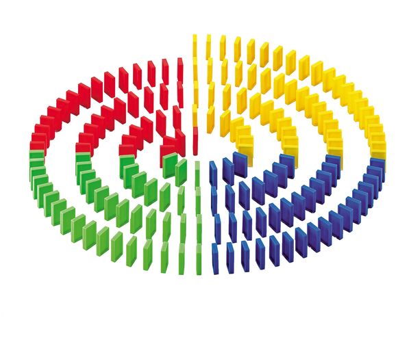 Produktbild: Domino Run 200 Steine