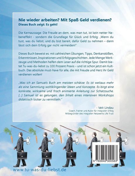 Produktbild: Tu was Du liebst - und Du musst nie wieder arbeiten!