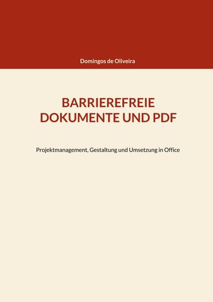 Produktbild: Barrierefreie Dokumente und PDF