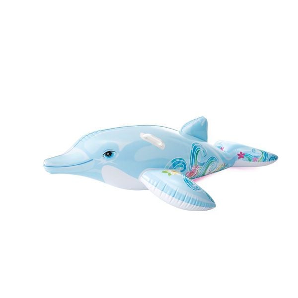 Schwimmtier Lil Dolphine Ride-on hellblau 1,75mx66cm