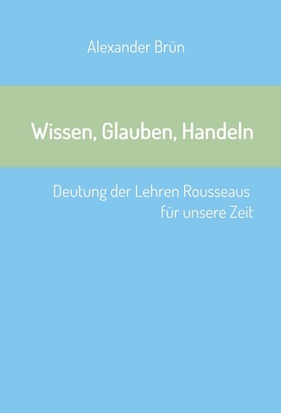 Produktbild: Wissen, Glauben, Handeln