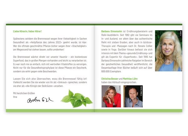 Produktbild: Brennnessel. H&ouml;rbuch