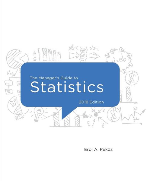 Produktbild: The Manager's Guide to Statistics, 2018 edition
