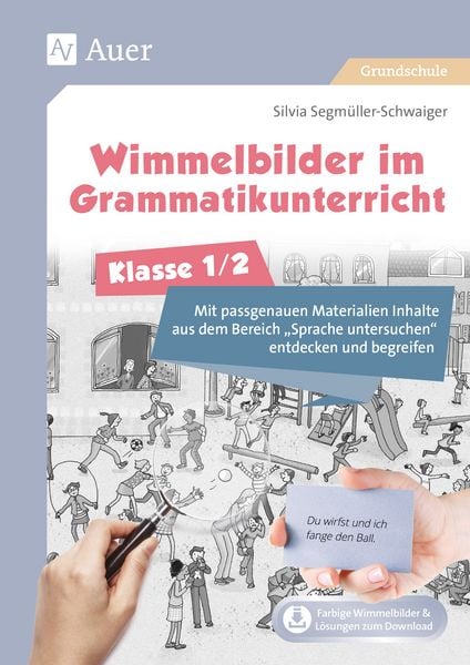 Produktbild: Wimmelbilder im Grammatikunterricht - Klasse 1/2