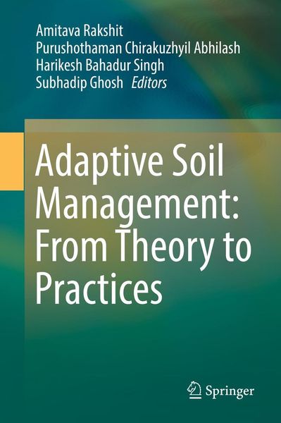 Produktbild: Adaptive Soil Management : From Theory to Practices