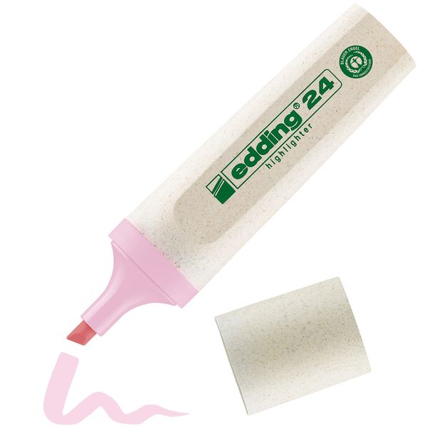 Produktbild: Edding Textmarker e-24 EcoLine pastellrosa