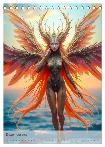 Produktbild: Slawische Mythologie - G&ouml;tter, Helden und Monster (Tischkalender 2026 DIN A5 hoch), CALVENDO Monatskalender