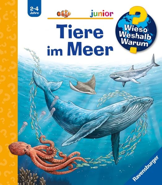 Produktbild: Wieso? Weshalb? Warum? junior, Band 57 - Tiere im Meer