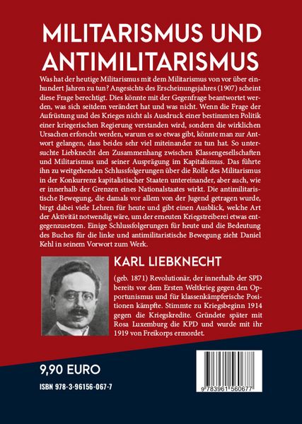 Produktbild: Militarismus und Antimilitarismus