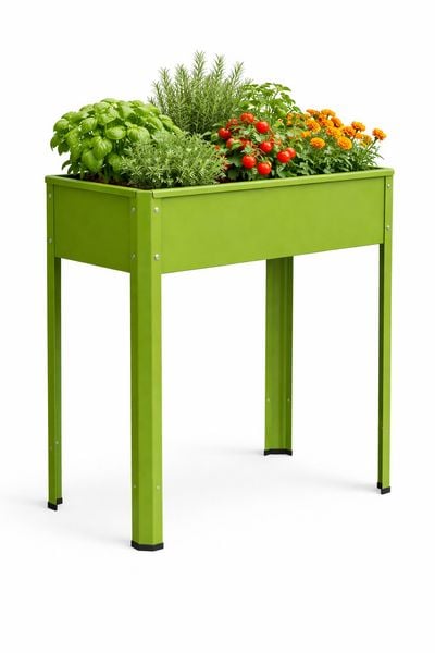 Produktbild: Metall Beet Pflanzkasten Hochbeet 80x35 Balora L