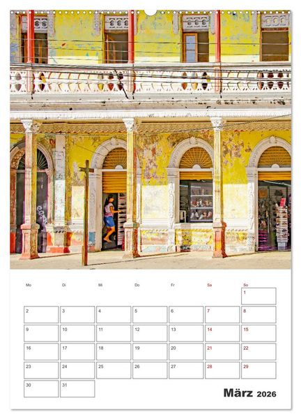 Produktbild: Reise durch Mittelamerika - Urlaubsplaner (hochwertiger Premium Wandkalender 2026 DIN A2 hoch), Kunstdruck in Hochglanz