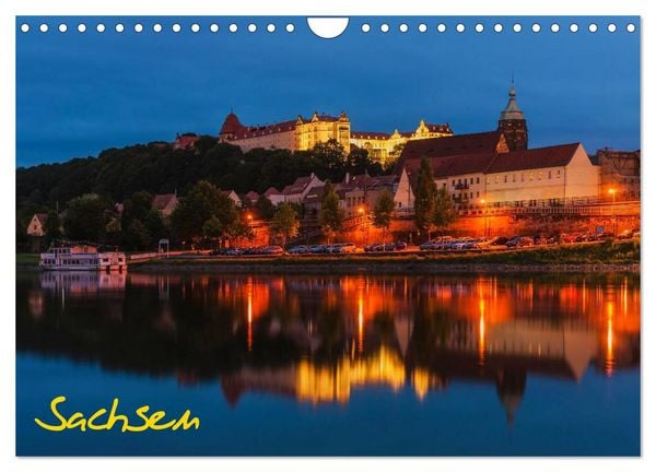 Produktbild: Sachsen (Wandkalender 2026 DIN A4 quer), CALVENDO Monatskalender