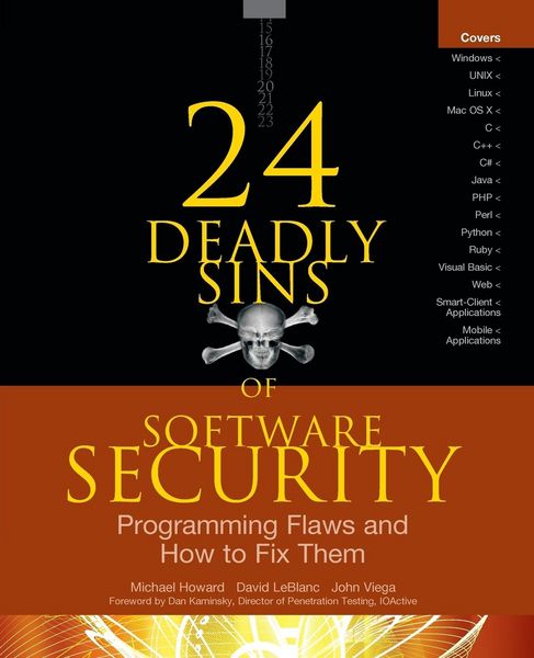 Produktbild: 24 Deadly Sins of Software Security