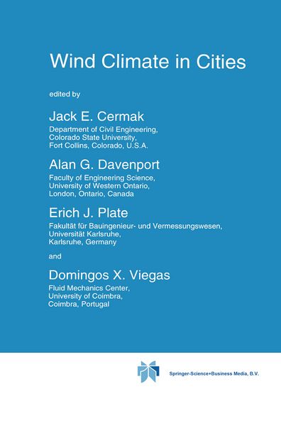 Produktbild: Wind Climate in Cities