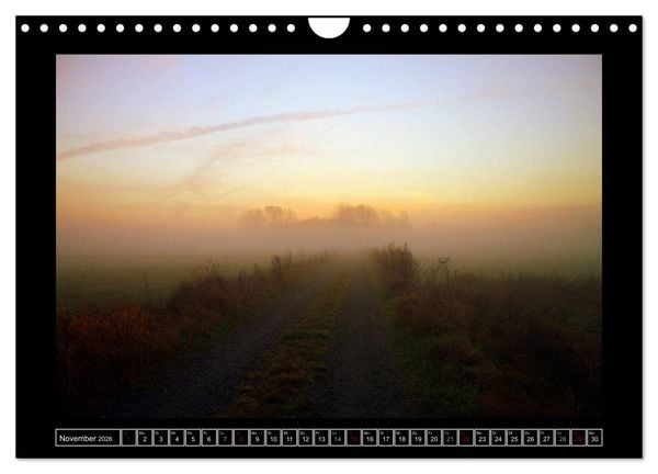 Produktbild: Lichtlandschaft Worpswede (Wandkalender 2026 DIN A4 quer), CALVENDO Monatskalender