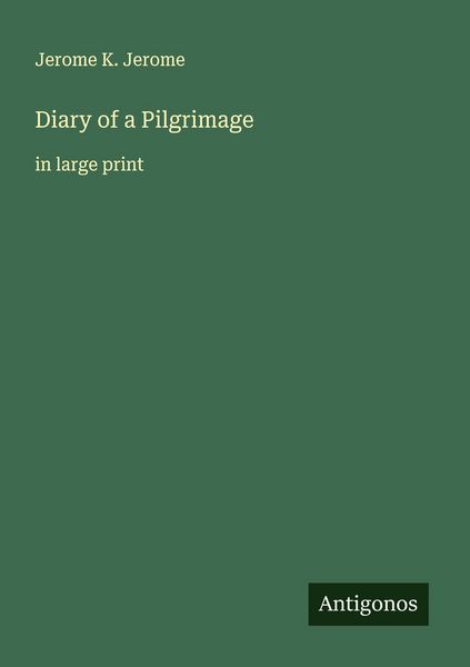 Produktbild: Diary of a Pilgrimage