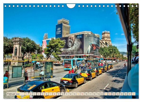 Produktbild: Hallo Taxi - einmal um die Welt (Wandkalender 2026 DIN A4 quer), CALVENDO Monatskalender