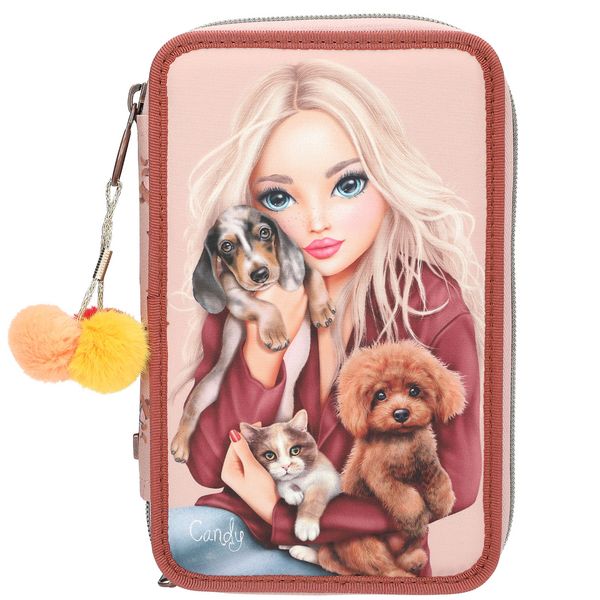 Produktbild: TOPModel 3 Fach Federtasche FUR EVER FRIENDS