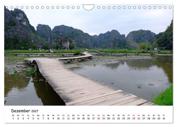 Produktbild: Vietnams verborgenes Paradies (Wandkalender 2027 DIN A4 quer), CALVENDO Monatskalender