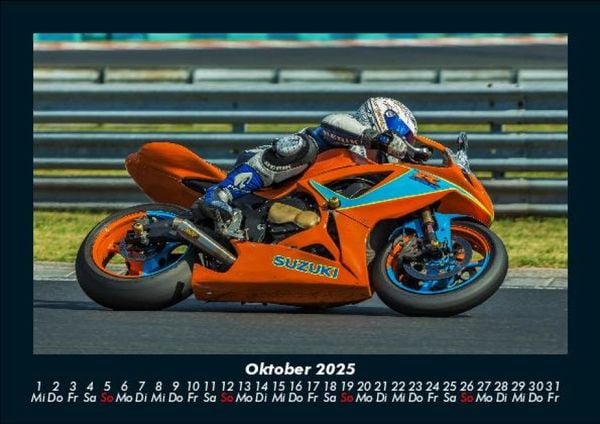 Produktbild: Motorräder 2025 Fotokalender DIN A5