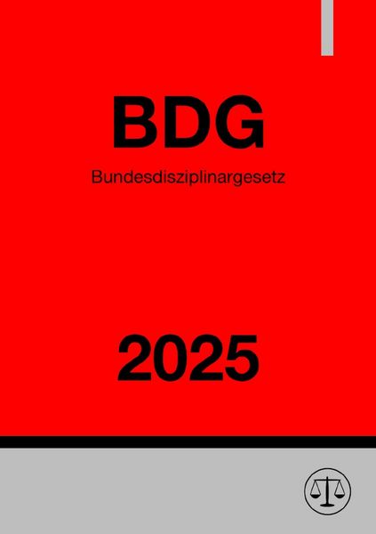 Produktbild: Bundesdisziplinargesetz - BDG 2025