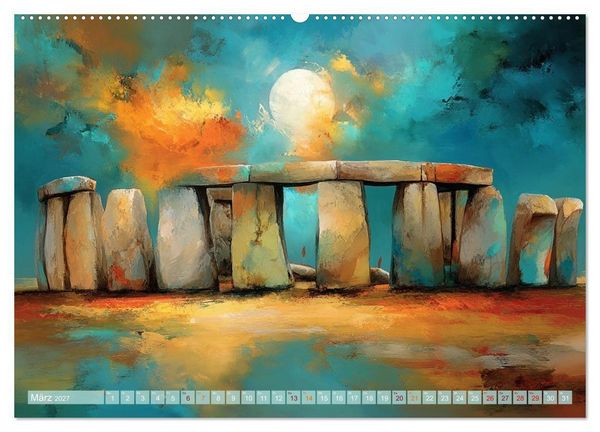 Produktbild: Visionen aus Linie und Raum (Wandkalender 2027 DIN A2 quer), CALVENDO Monatskalender