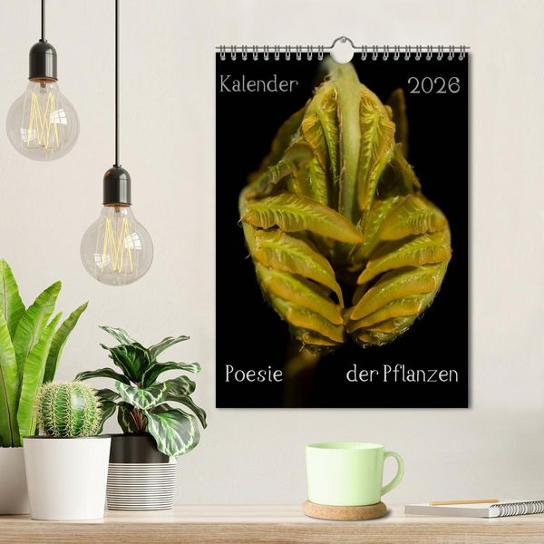 Produktbild: Poesie der Pflanzen (Wandkalender 2026 DIN A4 hoch), CALVENDO Monatskalender