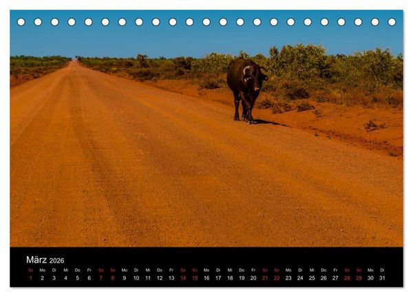 Produktbild: Australien - Der Westen (Tischkalender 2026 DIN A5 quer), CALVENDO Monatskalender