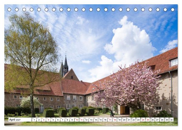 Produktbild: Radland Deutschland - Osnabr&uuml;cker Land (Tischkalender 2027 DIN A5 quer), CALVENDO Monatskalender