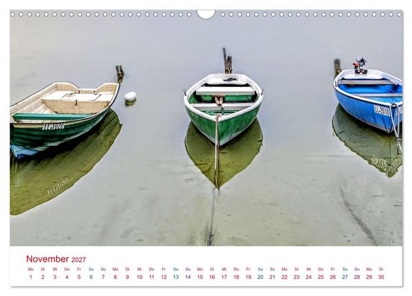 Produktbild: Hier f&uuml;hle ich mich zuhause - Landsberg am Lech und Ammersee (Wandkalender 2027 DIN A3 quer), CALVENDO Monatskalender
