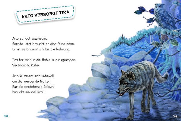 Produktbild: Tira, die junge Wölfin