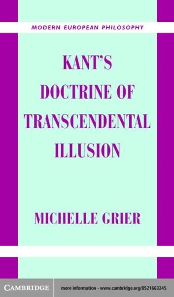 Produktbild: Kant's Doctrine of Transcendental Illusion