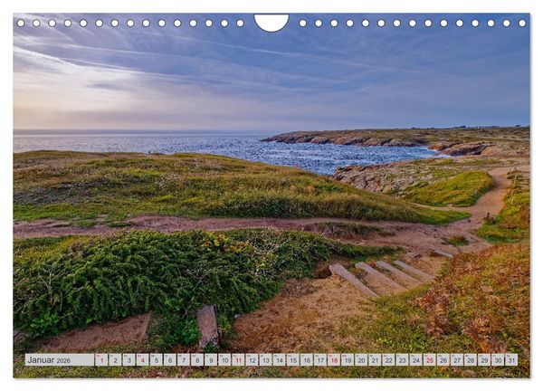 Produktbild: Cote Sauvage. Wilde Atlantikk&uuml;ste der Bretagne. (Wandkalender 2026 DIN A4 quer), CALVENDO Monatskalender