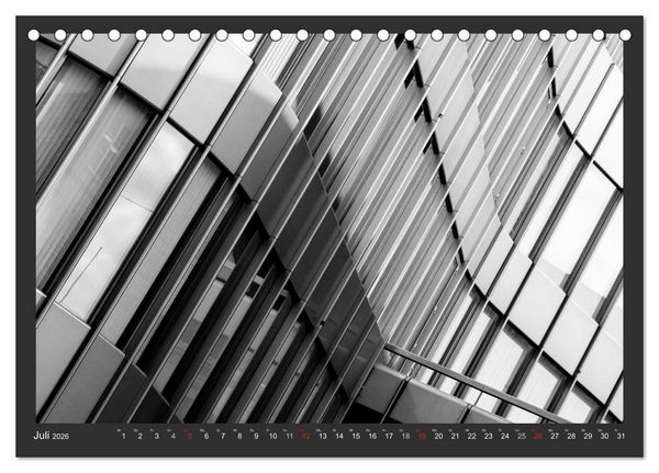 Produktbild: Architektur - Fassaden im Detail 2026 (Tischkalender 2026 DIN A5 quer), CALVENDO Monatskalender