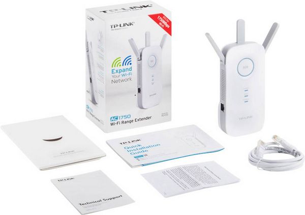 Produktbild: TP-LINK WLAN Repeater RE450 RE450 1.75 GBit/s