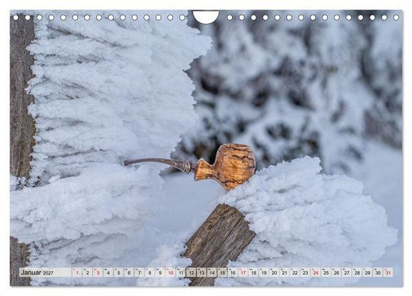 Produktbild: Tabakpfeifenkunst (Wandkalender 2027 DIN A4 quer), CALVENDO Monatskalender