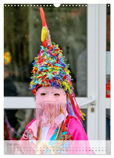 Produktbild: Karneval in Galicien (Wandkalender 2026 DIN A3 hoch), CALVENDO Monatskalender
