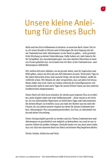 Produktbild: Endometriose - Das Selbsthilfebuch