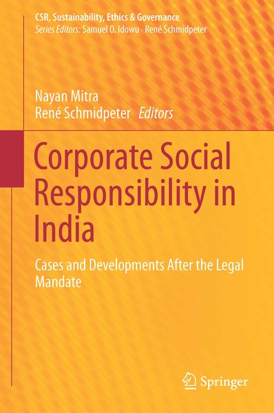 Produktbild: Corporate Social Responsibility in India