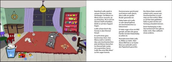 Produktbild: Trotzdem gro&szlig;er Bruder - Katerkind Ludlu besucht sein Sternengeschwisterchen