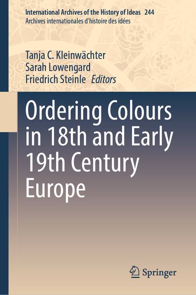 Produktbild: Ordering Colours in 18th and Early 19th Century Europe